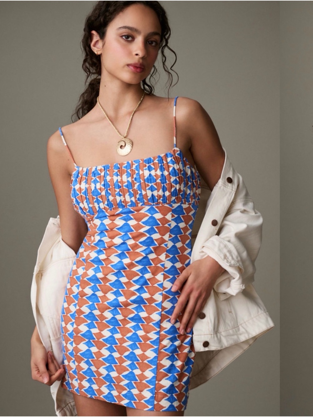 Anthropologie Maeve The Ophelia Sleeveless Linen Slim Mini Dress
